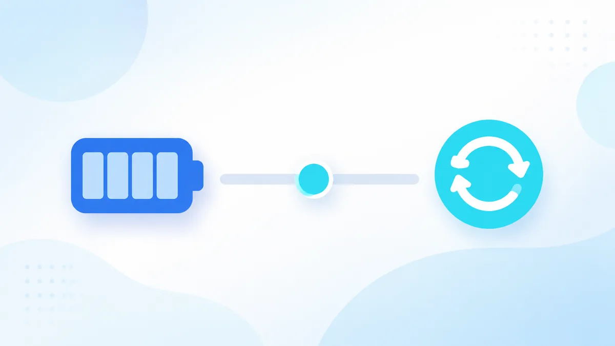 Email sync frequency and battery consumption