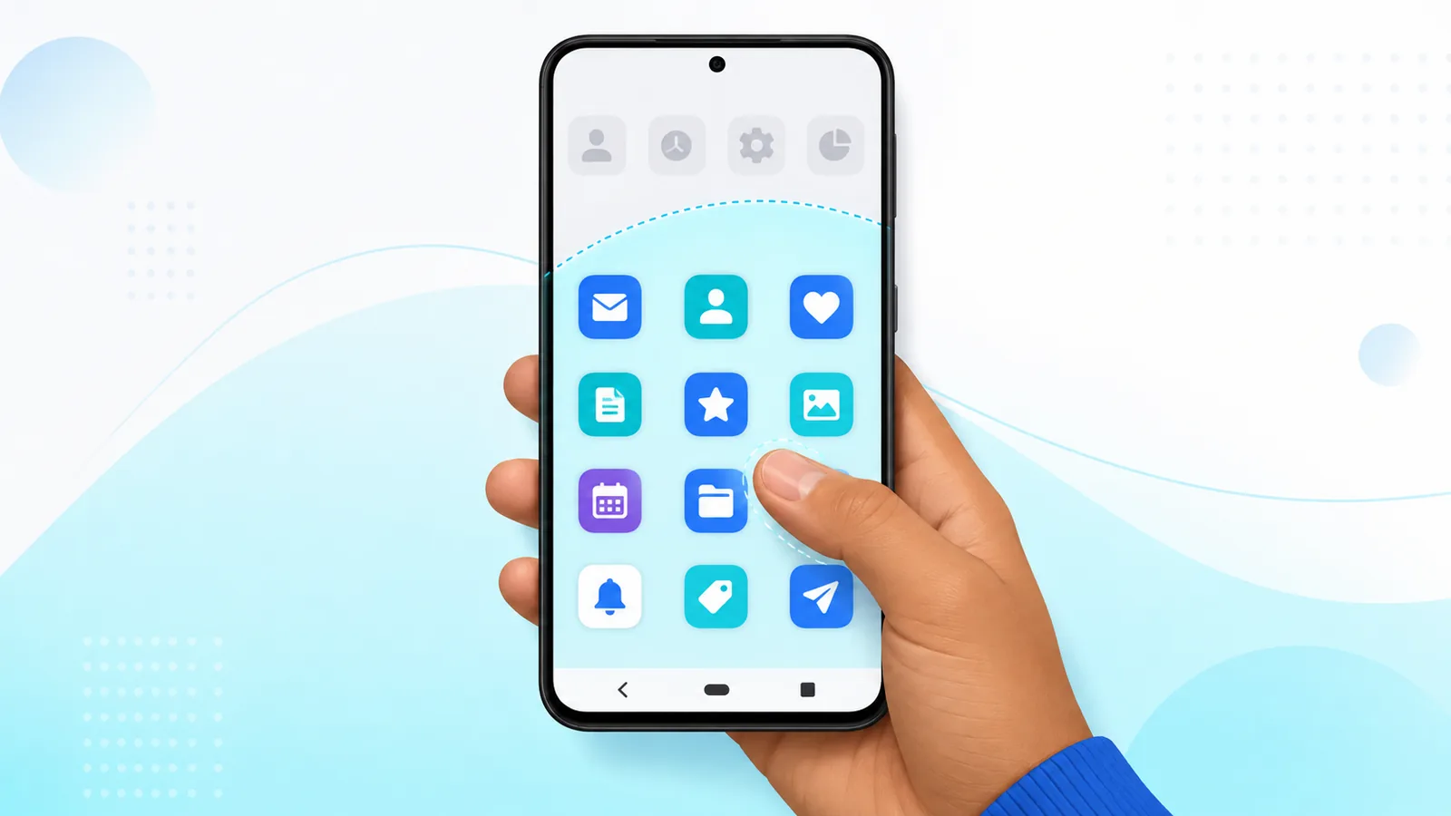 Phone With Icons Android: Design a Screen Your Thumb Understands